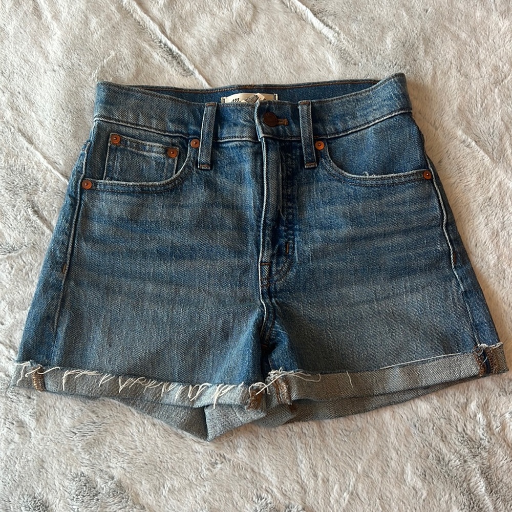 Madewell High-Rise Denim Shorts; Size 23;